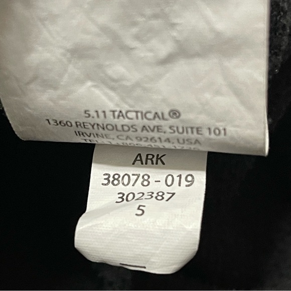 5.11 Tactical Women's Apollo Tech Fleece Jacket Size XL - Picture 7 of 8